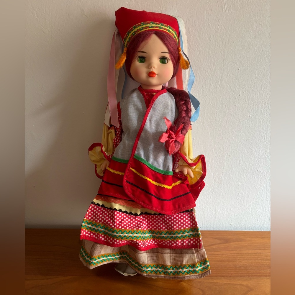 Traditional Russian Outfit Doll